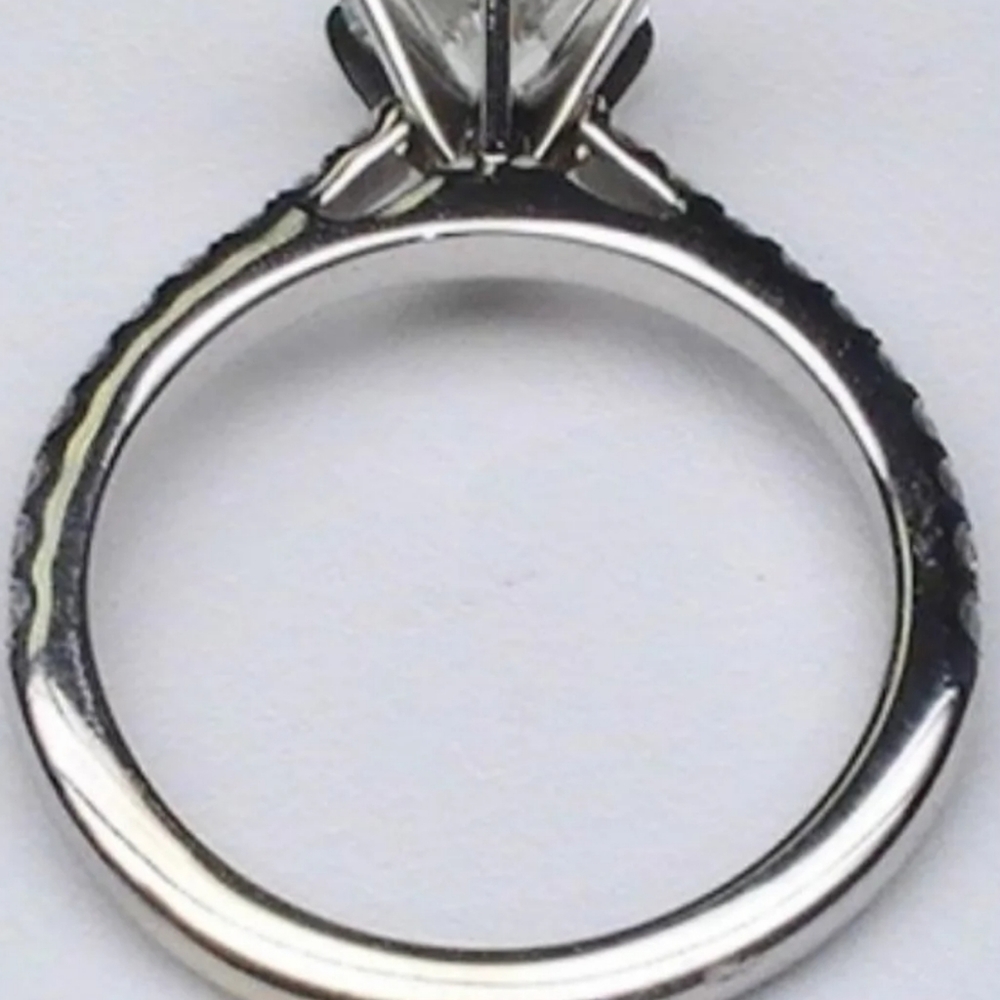 Diamond Solitaire Ring - Picture 4 of 5